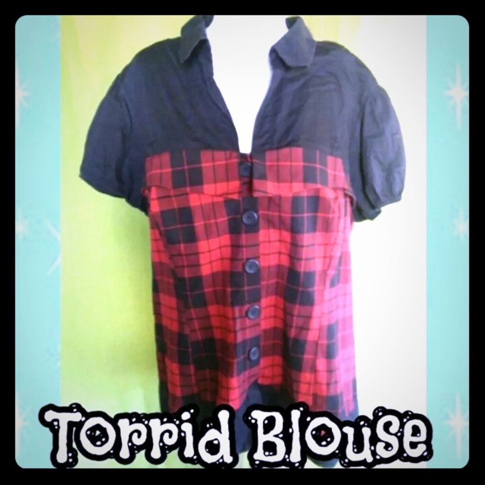 Torrid blouse 3